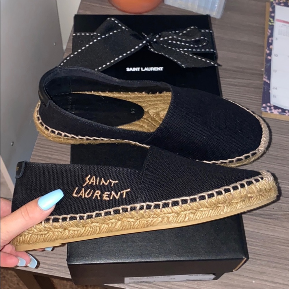 Saint Laurent espadrilles